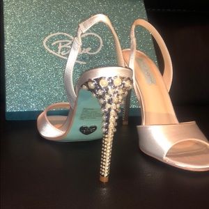 Blue by Betsey Johnson Wedding Heels in Ivory